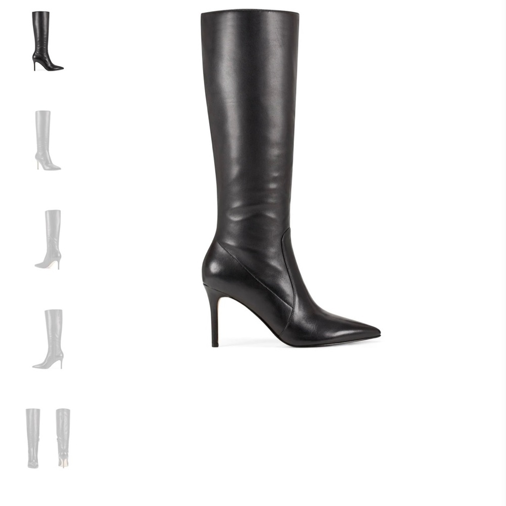 Nine West Pointy Toe Genuine Leather Boots!
